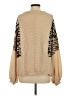 AndTheWhy Tan Long Sleeve Blouse Size S - photo 2