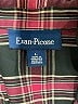 Evan Picone 100% Cotton Plaid Burgundy Jacket Size L - photo 6