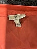 Joie 100% Silk Orange Short Sleeve Top Size S - photo 7