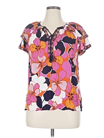 DR2 Short Sleeve Blouse (view 1)