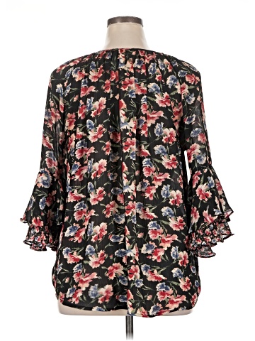 Chaps 3/4 Sleeve Blouse (view 2)
