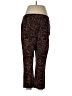 Chico's Paisley Brown Active Pants Size Lg Petite (2.5) - photo 2
