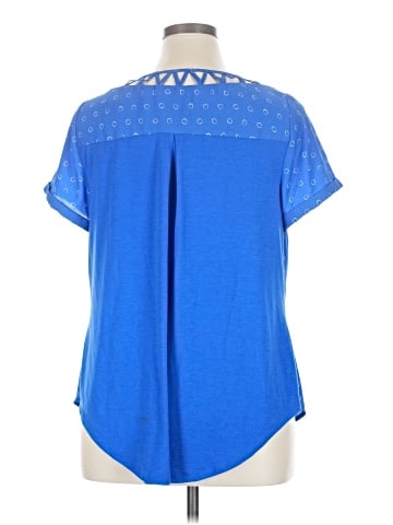 Apt. 9 Short Sleeve Blouse (view 2)