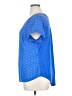 Apt. 9 100% Polyester Blue Short Sleeve Blouse Size 0X - photo 5