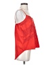 Margo & Sebastian 100% Polyester Red Sleeveless Blouse Size S - photo 4
