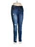 Seven7 Solid Blue Jeans Size 8 - photo 1