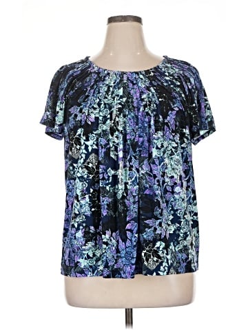 Style&Co Short Sleeve Blouse (view 1)