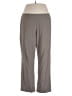 Roz & Ali Solid Gray Casual Pants Size 16 - photo 1