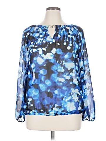 Jennifer Lopez Long Sleeve Blouse (view 1)