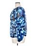 Jennifer Lopez 100% Polyester Blue Long Sleeve Blouse Size XL - photo 5