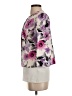 DressBarn Floral Ivory Purple Jacket Size S - photo 5