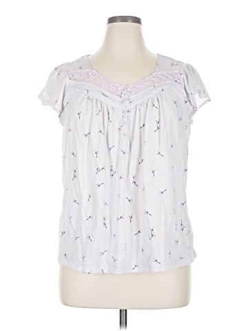 Laura Scott Short Sleeve Blouse (view 1)