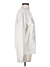 Maurices Floral White Sweatshirt Size S - photo 4