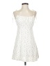 Forever 21 100% Rayon Floral White Casual Dress Size S - photo 1