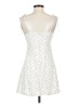 Forever 21 100% Rayon Floral White Casual Dress Size S - photo 2