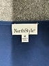 North Style Blue Sleeveless T-Shirt Size M - photo 7