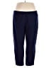 Susan Graver Solid Blue Active Pants Size 3X - photo 1