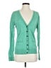 CAbi 100% Cotton Green Cardigan Size S - photo 1
