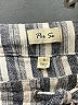 Per Se Stripes Silver Linen Pants Size S - photo 7