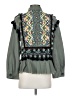 Zara 100% Cotton Green Jacket Size XS - photo 2