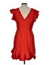 Lily Rain Solid Red Cocktail Dress Size L - photo 2