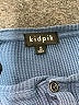 Kidpik 100% Cotton Blue Long Sleeve Henley Size 14 - photo 3