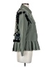 Zara 100% Cotton Green Jacket Size XS - photo 4