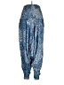 Unbranded Paisley Blue Casual Pants Size M (estimated) - photo 1