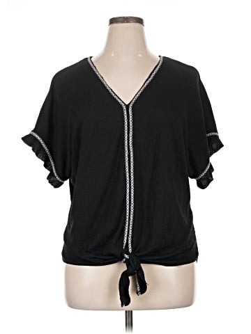 Max Studio Short Sleeve Top (view 1)