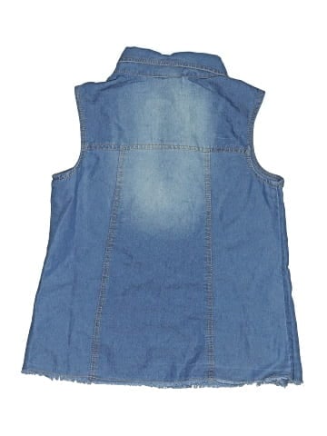 Rare Editions Sleeveless Button-Down Shirt (view 2)