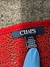 Chaps 100% Cotton Red Short Sleeve Henley Size L - photo 7