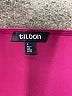 Tildon 100% Polyester Solid Purple Casual Dress Size S - photo 7