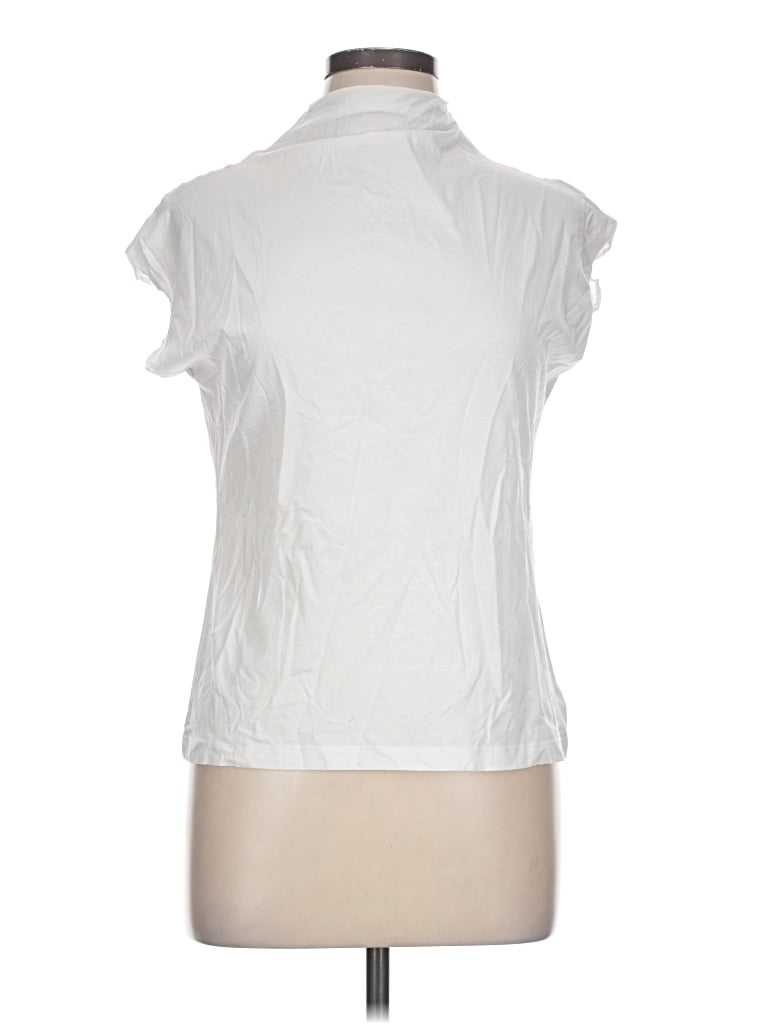 Pre-owned Zara Sleeveless T-shirt In White