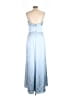 Amsale 100% Polyester Blue Cocktail Dress Size 12 - photo 2