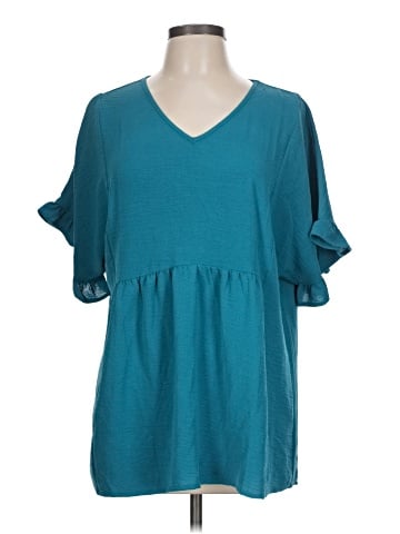 Unbranded 3/4 Sleeve T-Shirt (view 1)