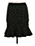 Aqua Animal Print Black Casual Skirt Size S - photo 1