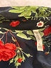 Dna Couture 100% Polyester Floral Black Long Sleeve Blouse Size S - photo 7