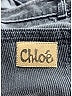 Chloé 100% Cotton Blue Gray Casual Pants Size EU (FR) 42 / US 10 - photo 3