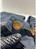 Chloé 100% Cotton Blue Gray Casual Pants Size EU (FR) 42 / US 10 - photo 6