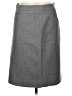 J.Crew 100% Wool Chevron-herringbone Gray Wool Skirt Size 6 - photo 1