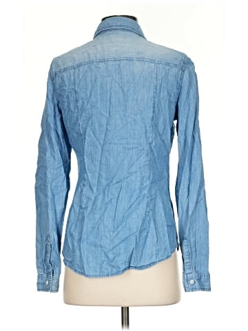 Ann Taylor LOFT Long Sleeve Button-Down Shirt (view 2)