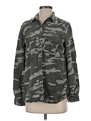 Express Long Sleeve Button-Down Shirt (view 1)