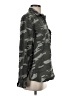 Express 100% Lyocell Camo Gray Long Sleeve Button-Down Shirt Size S - photo 4