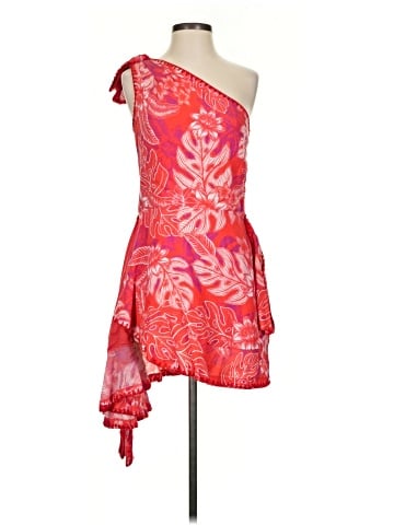 Red Carter Cocktail Dress (view 1)