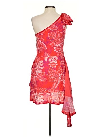 Red Carter Cocktail Dress (view 2)