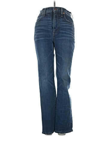 Madewell Slim Demi-Boot Jeans in Sundale Wash (view 1)