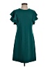 Calvin Klein Solid Teal Casual Dress Size 4 - photo 1