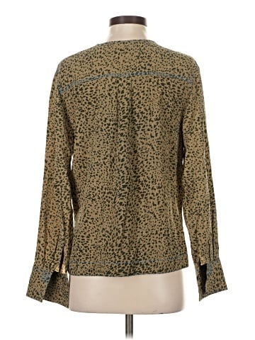 Rag & Bone Long Sleeve Silk Top (view 2)