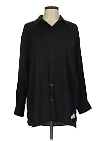Banana Republic Factory Store Long Sleeve Button-Down Shirt (view 1)