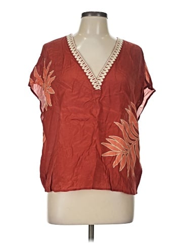 Velvet by Graham & Spencer Short Sleeve Blouse (view 1)